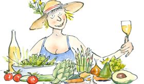 Rives-Blanques Mauzac illustration by artist David Hawson