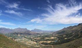 Franschhoek panorama