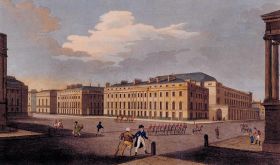 Waterloo Place, The Colonnade, Pall Mall, London in 1749