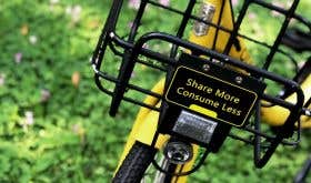 Share more, consume less bike