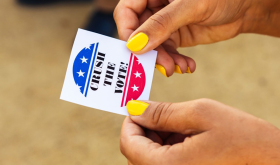 Crush the vote ticket in Napa Valley before the US election 2020