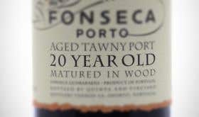 Fonseca 20 year old tawny port label