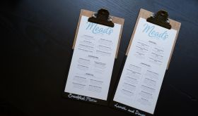 Menus by Catherine Heath