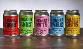 Smashed cans - alcohol-free beers and ciders