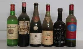 Old bottles - some relics from Reid Wines