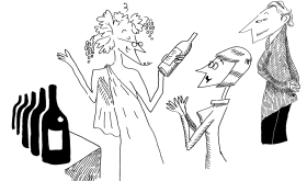 Jeroboams wine cartoon