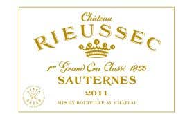 Ch Rieussec 2011 label