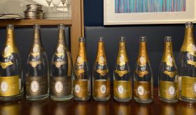 Cristal empties at 67 Pall Mall Nov 2021
