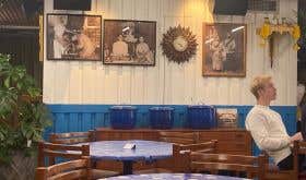 Interior of Plaza Thai cafe