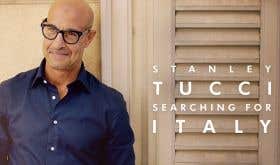 Stanley Tucci Searchng for Italy poster