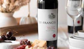 Bottle of St Francis Zinfandel