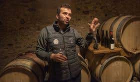 Paul Zinetti winemaker at Domaine Comte Armand
