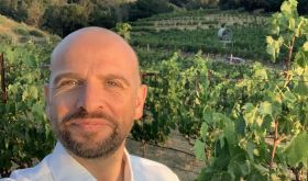 Richard Hemming in a Sonoma vineyard 