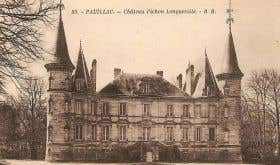 Old postcard of Château Pichon Longueville