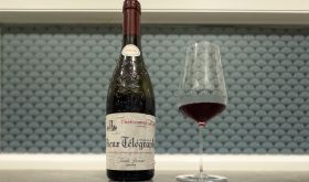 Bottle of Vieux Telegraphe 2014