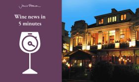 The new Shanghai location of 67 Pall Mall wine club (right) plus Wine news in 5 logo