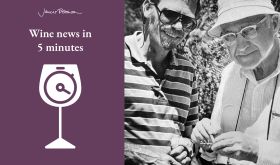 Dr Richard Smart (r) with Cornell professor Nelson Shaulis