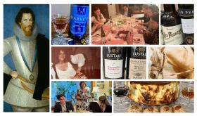 "Ode to Palomino: Robert Devereux, Earl of Essex, the author as Maria in Twelfth Night and curating a Spanish wine dinner, a Palomino horse, a Basque Cheesecake and lots of Sherry!"