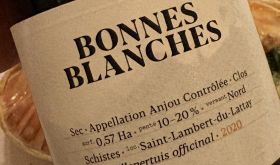 A bottle of Chenin Blanc