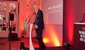 Neil Beckett of World of Fine Wine at wine list awards
