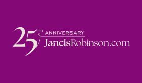 25th anniversary logo purple