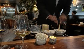 Service at Aubergine in Carmel Auberge