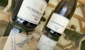 Two bottles of Hundred Hills sparkling wines