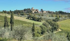 Panzano with the Conca d'Oro in the foreground