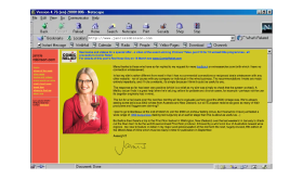 screenshot of JancisRobinson.com from 2001