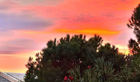 September sunset Domaine de Montrose