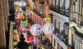 Three Kings parade in Seville 6 Jan 2026