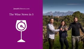 Pere Llopart (president of Corpinnat), Meritxell Juvé and Roc Gramona (VP of Corpinnat) 