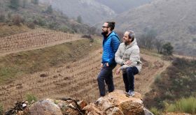 Fernando Mora MW and Mario López of Bodegas Frontonio