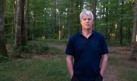 Tony Bish in Tronçais forest