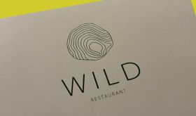 Wild menu - yellow background