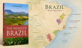 CWL Wines of Brazil over map