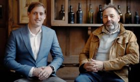 Markus and Eben Sadie at Berry Bros April 2026