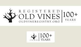 Old Vine Registry new seal 100+ years two versions