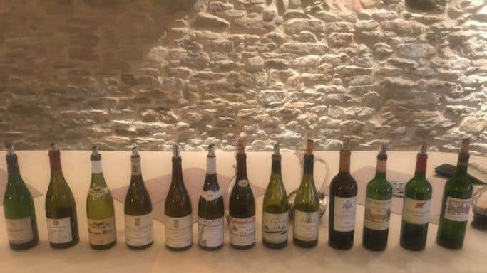 A range of French 2008 wines