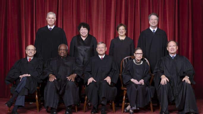 US Supreme Court judges 2019
