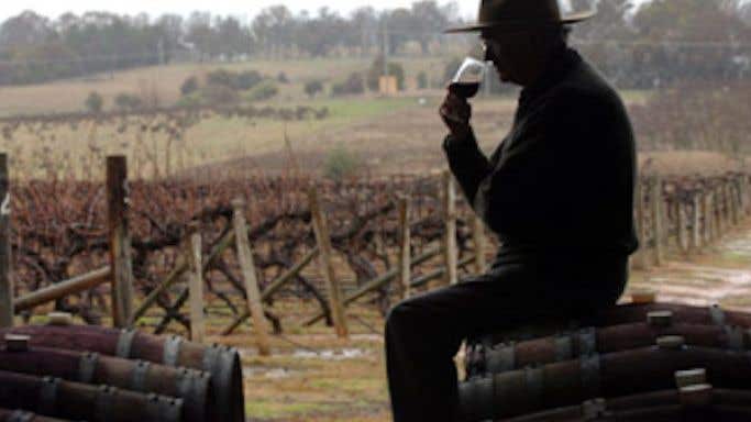 John Kirk of Clonakilla mulls over their Canberra estate's exceptional Shiraz 