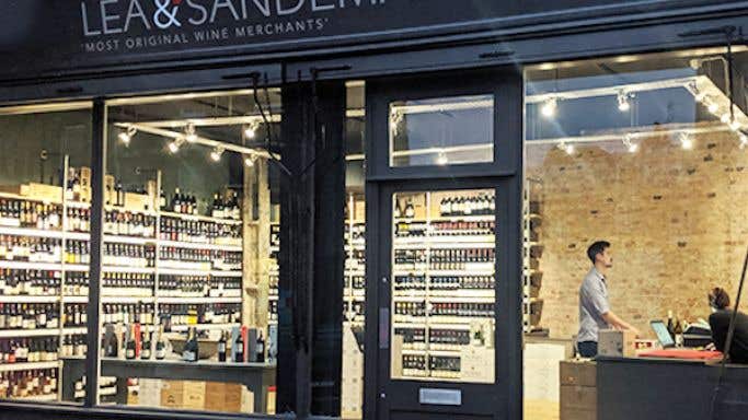 Lea & Sandeman's fifth store, in Parson's Green, London