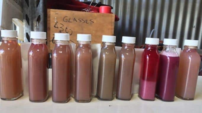 Samples of young 2020 Barossa wine made variously from Mataro, Shiraz and Grenache