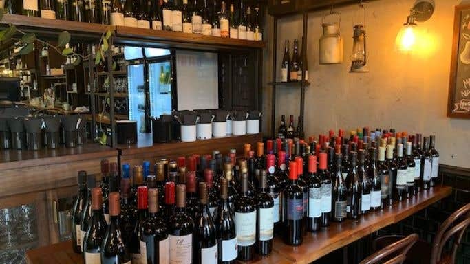 Polvo wine bar and Ferran's central Chilean wine tasting