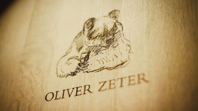 Barrel head with bear at Oliver Zeter in Pfalz