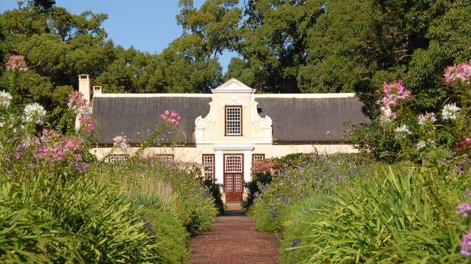 Vergelegen manor house and gardens in Stellenbosch, South Africa