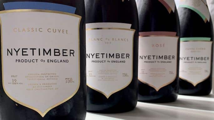 Four bottles of different Nyetimbers