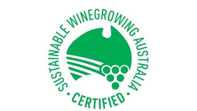 Sustainable Winegrowing Australia certification logo