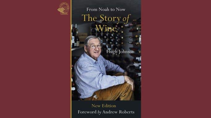 The Story of Wine by Hugh Johnson – book cover