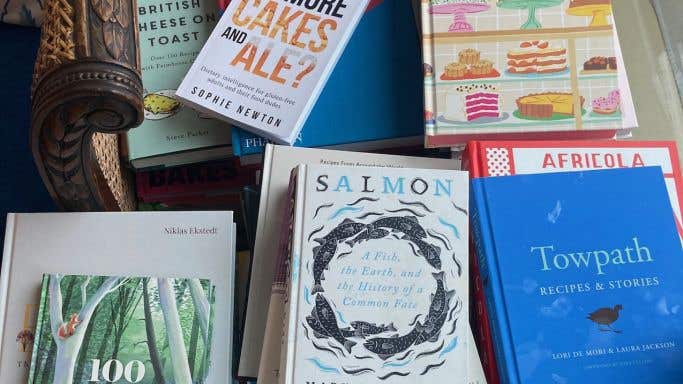 Some food books entered for the Andre Simon Awards 2020